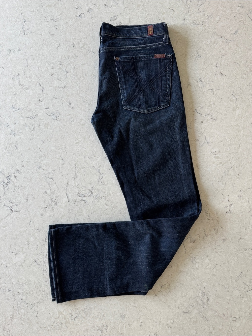 7 for all Mankind premium denim/ women’s 31 / MIA / dark wash